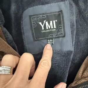 YMI Collection Blue Utility Jacket, says XL but fits like medium/large